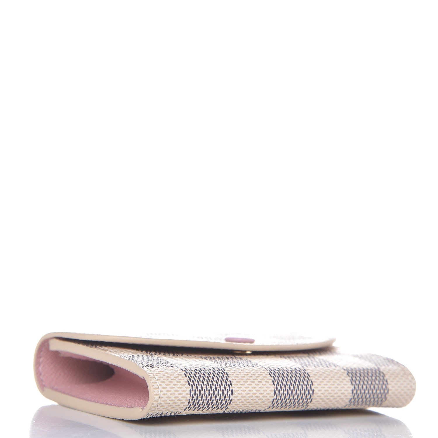 Louis Vuitton Damier Azur Rosalie Coin Purse Rose Ballerine 4 of 8
