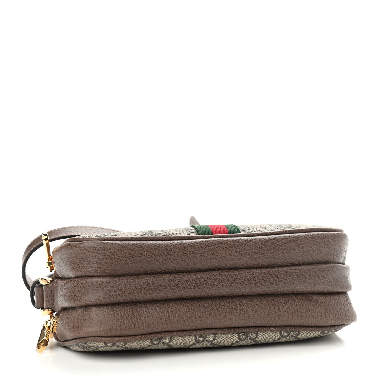 GG Supreme Monogram Web Mini Ophidia GG Bag Brown