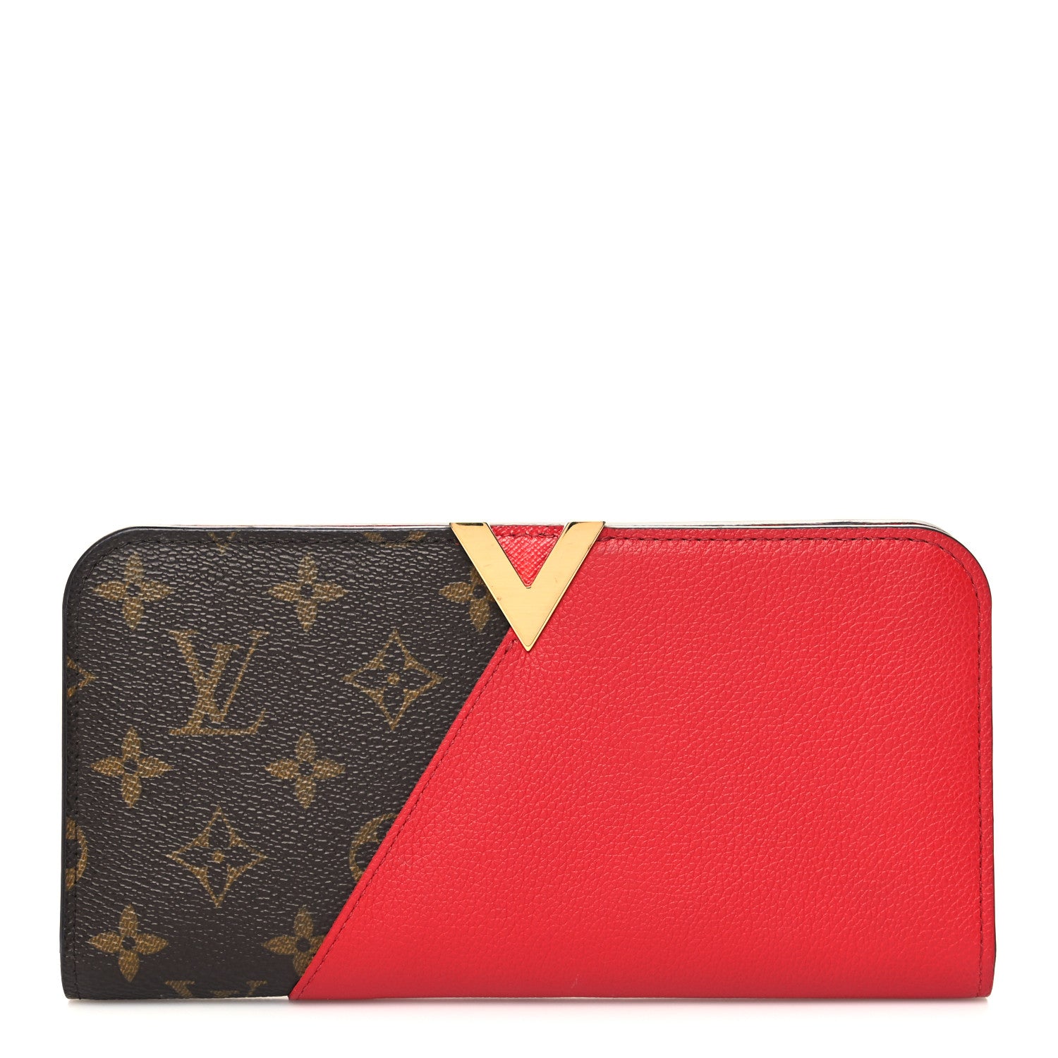 Louis Vuitton Monogram Calfskin Kimono Wallet Cherry 1 of 8