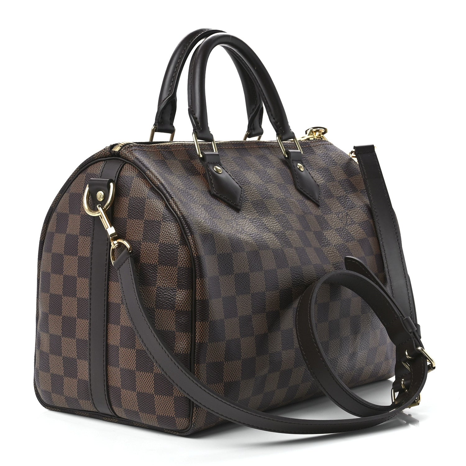 Louis Vuitton Damier Ebene Speedy Bandouliere 30 3 of 11
