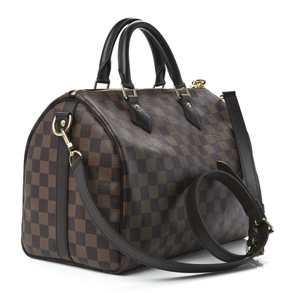 Louis Vuitton Damier Ebene Speedy Bandouliere 30 3 of 11