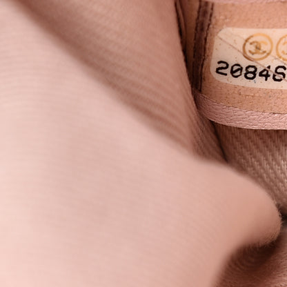 Chanel Canvas Deauville Small Bowling Bag Light Pink 6 of 17