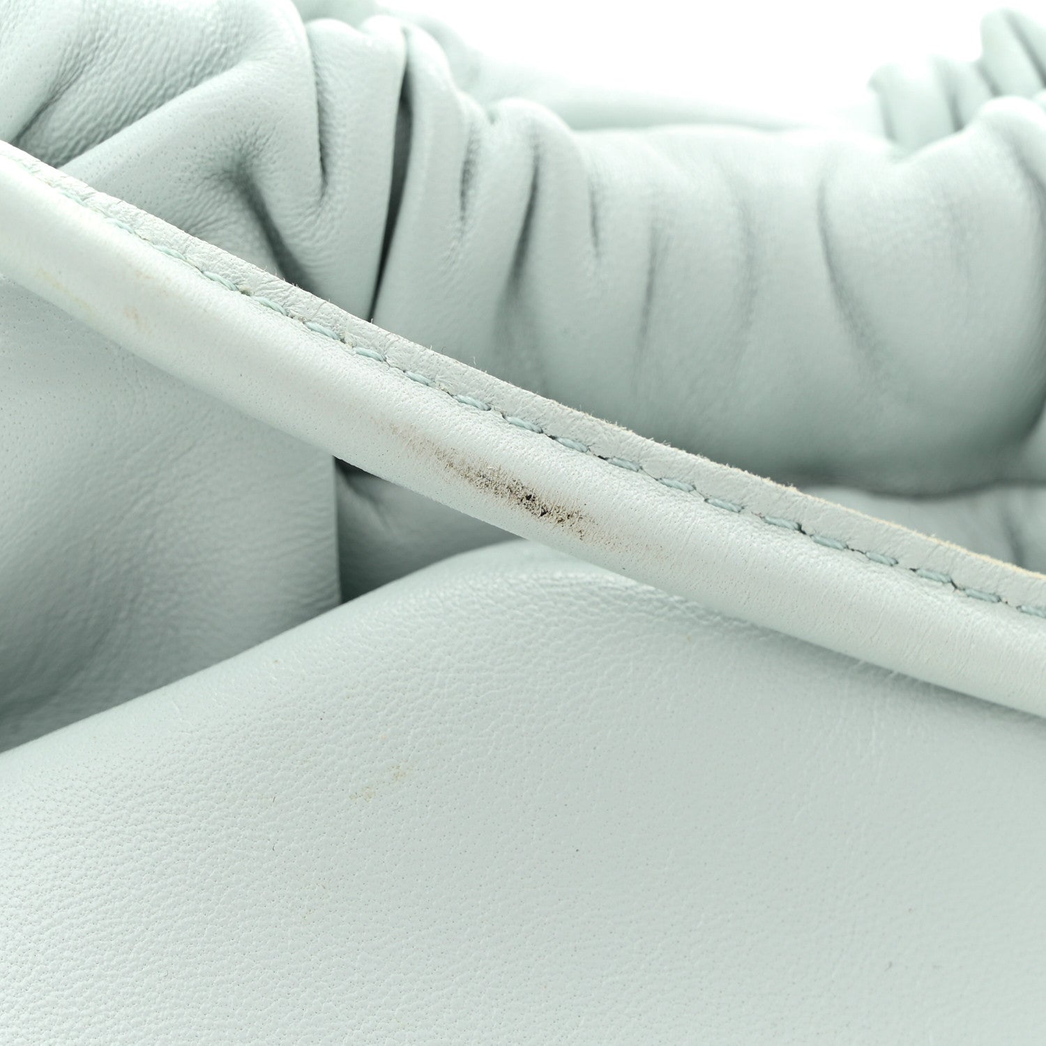 Mansur Gavriel Lambskin Mini Cloud Clutch Seafoam 11 of 11