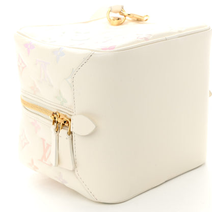 Louis Vuitton Lambskin Embossed Monogram New Square Bag Quartz Multicolor 15 of 17