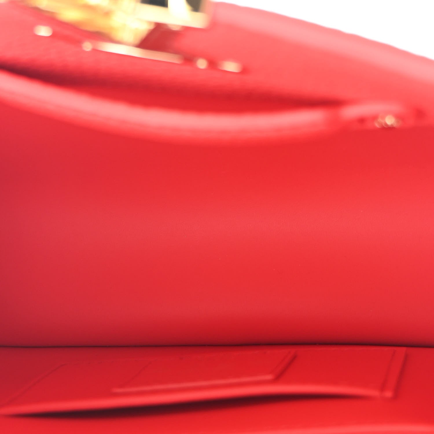 Louis Vuitton LV X TM Taurillon Cerises Capucines BB Rouge 5 of 11