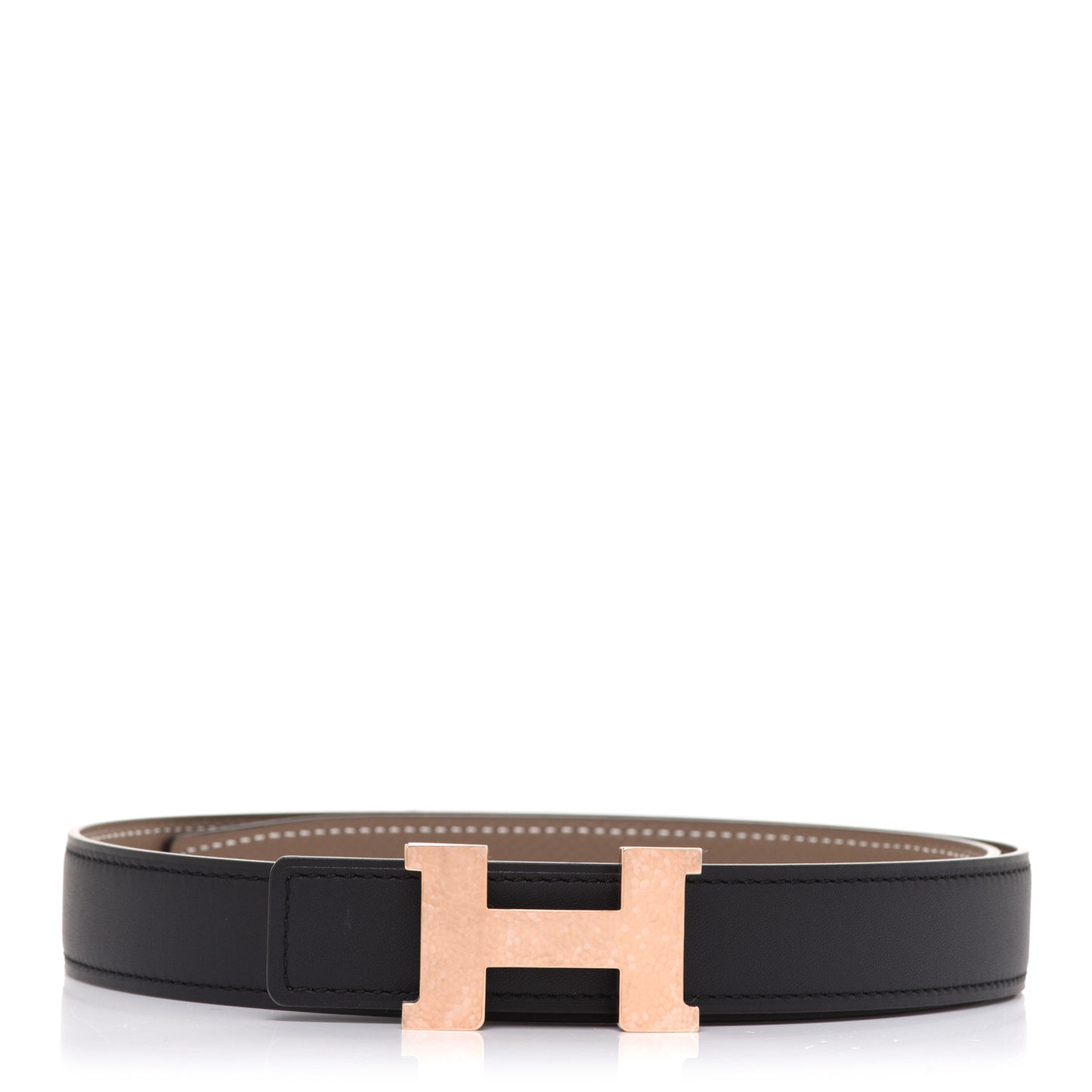 Swift Epsom 24mm Mini Martelee Constance Belt 70 Etoupe Black