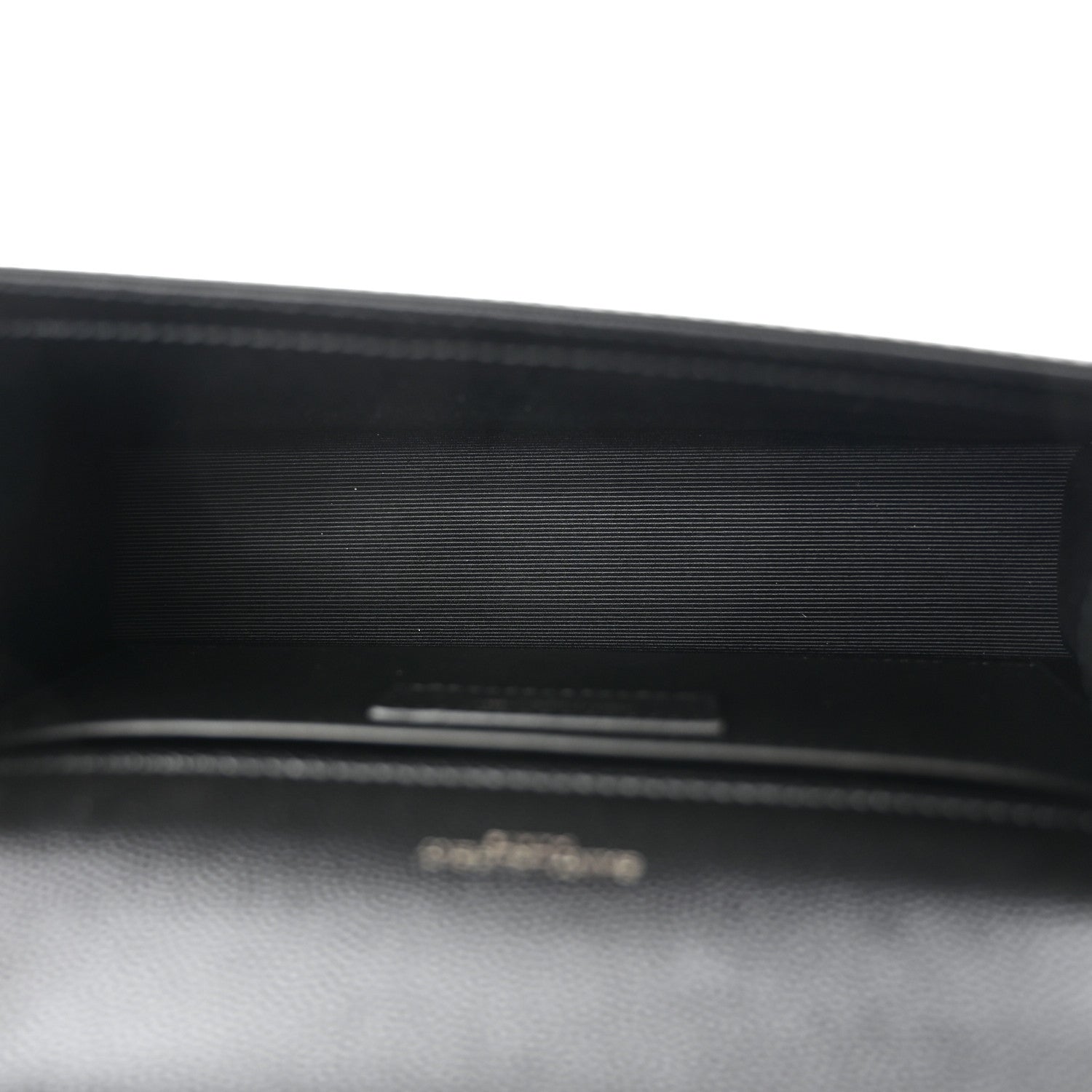 Saint Laurent Grain De Poudre Small Monogram Monochrome Kate Satchel Black 5 of 10