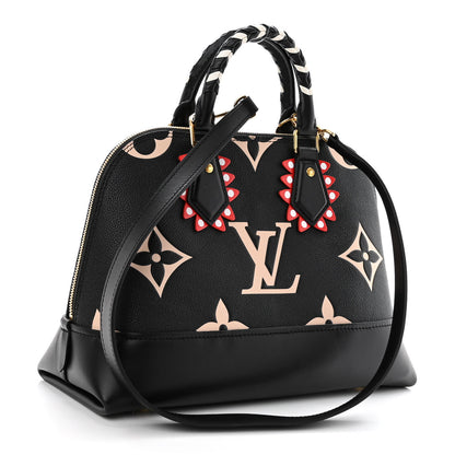 Louis Vuitton Empreinte Monogram Giant Crafty Alma PM Black Creme 3 of 9