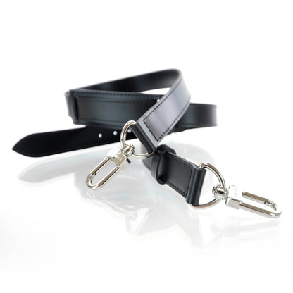 Louis Vuitton Epi Adjustable Luggage Shoulder Strap Black 4 of 5