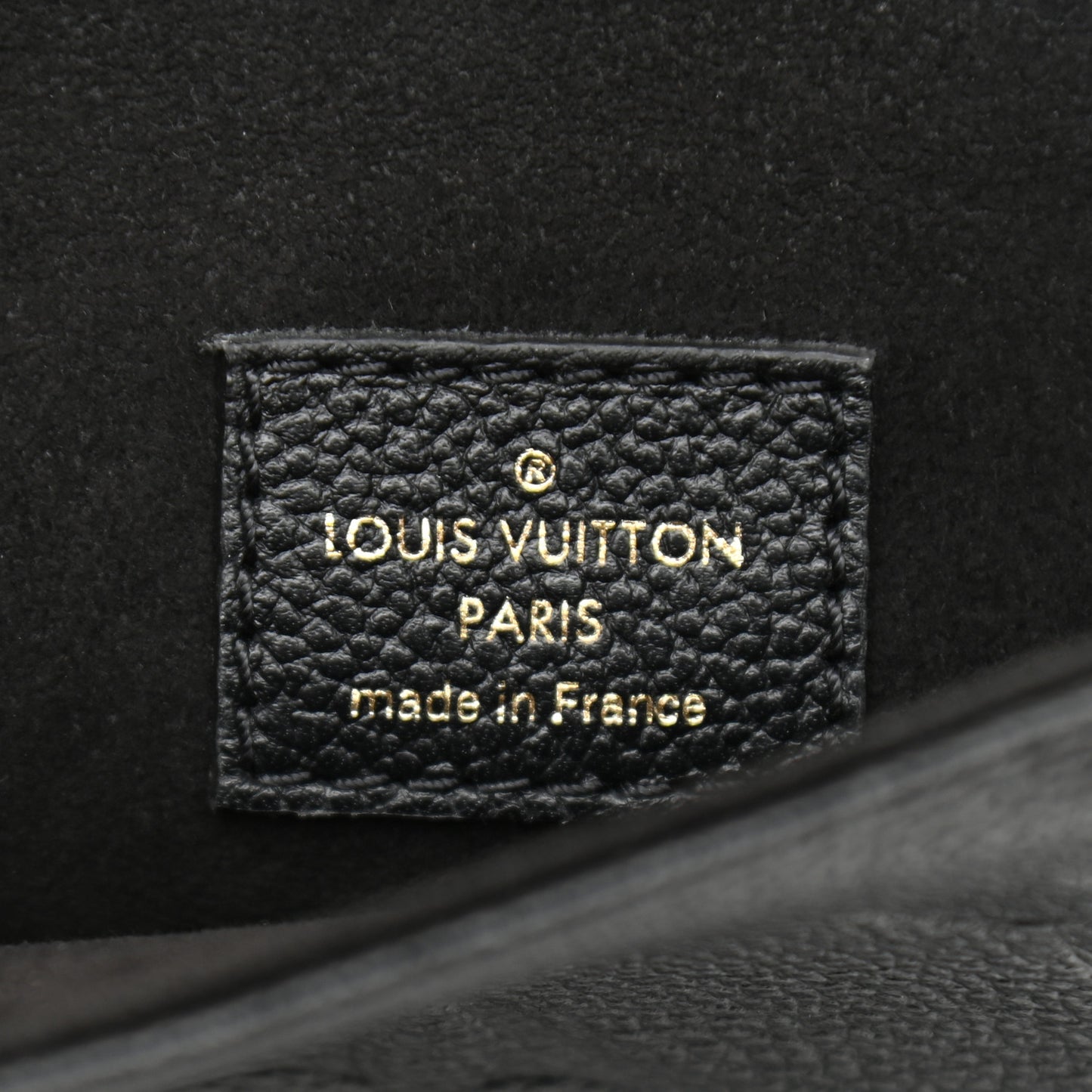 Empreinte Monogram Giant Tiny Backpack Black