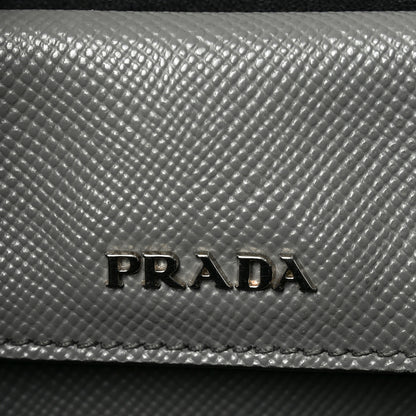 Prada Saffiano Cuir Small Double Bag Marmo 6 of 9