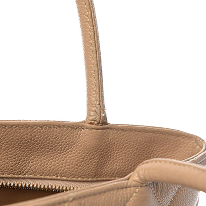 Chanel Caviar Quilted Medallion Tote Beige 13 of 21