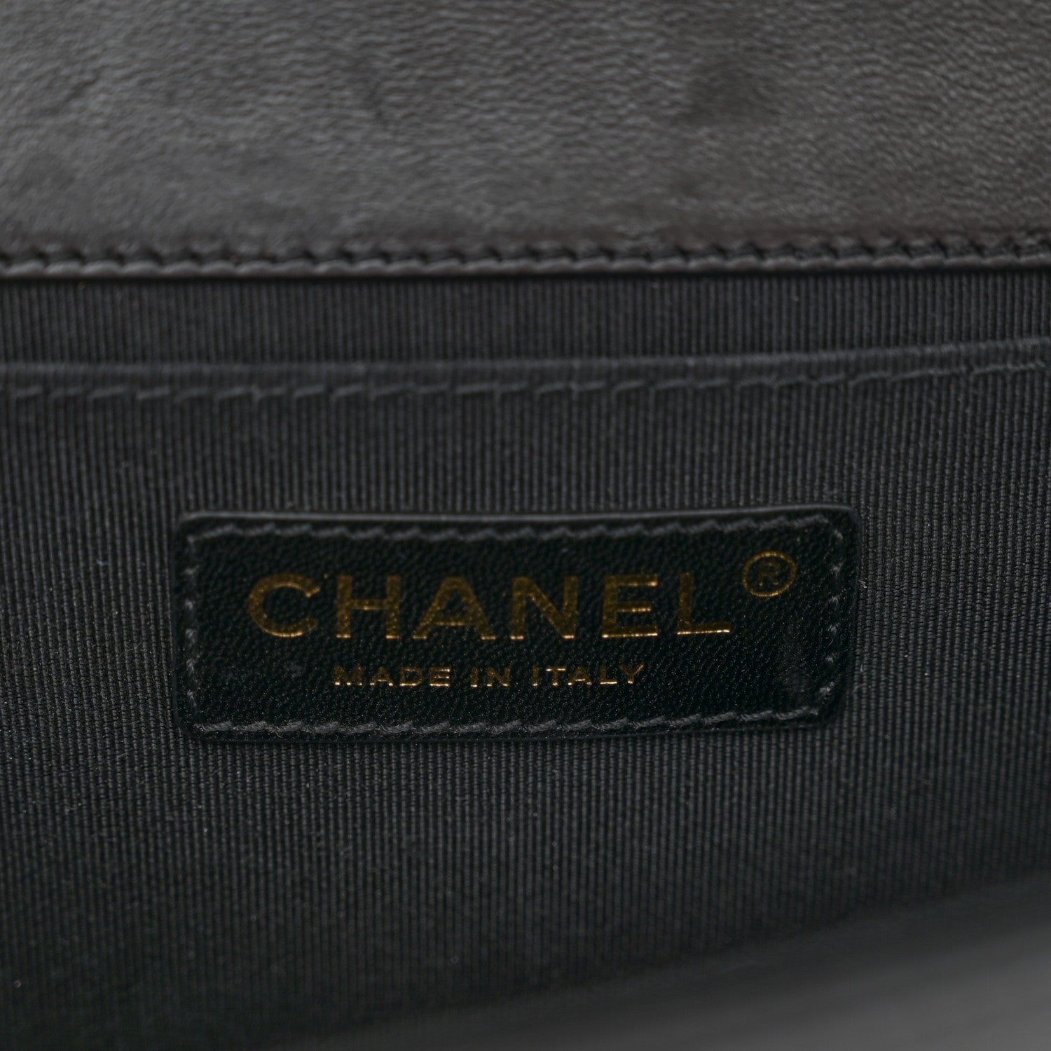 Chanel Lambskin Quilted Medium Boy Flap Black 6 of 12