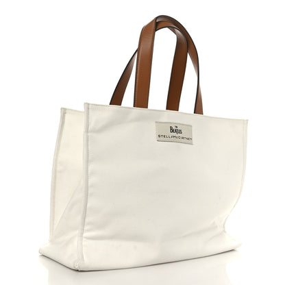 Stella McCartney Cotton Canvas Get Back Tote Bag Frost 2 of 10
