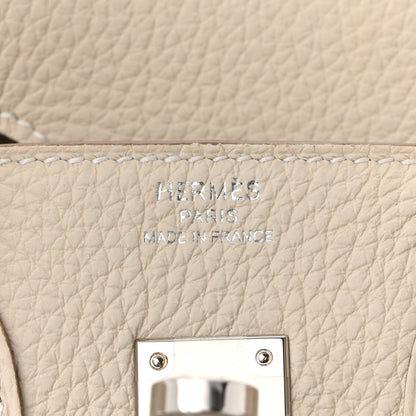 Hermes Togo Birkin 25 Craie 6 of 11