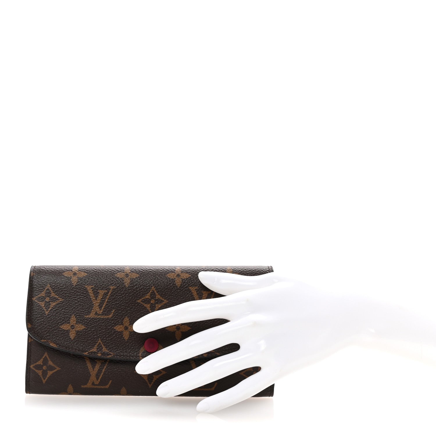 Louis Vuitton Monogram Emilie Wallet Fuchsia 2 of 7