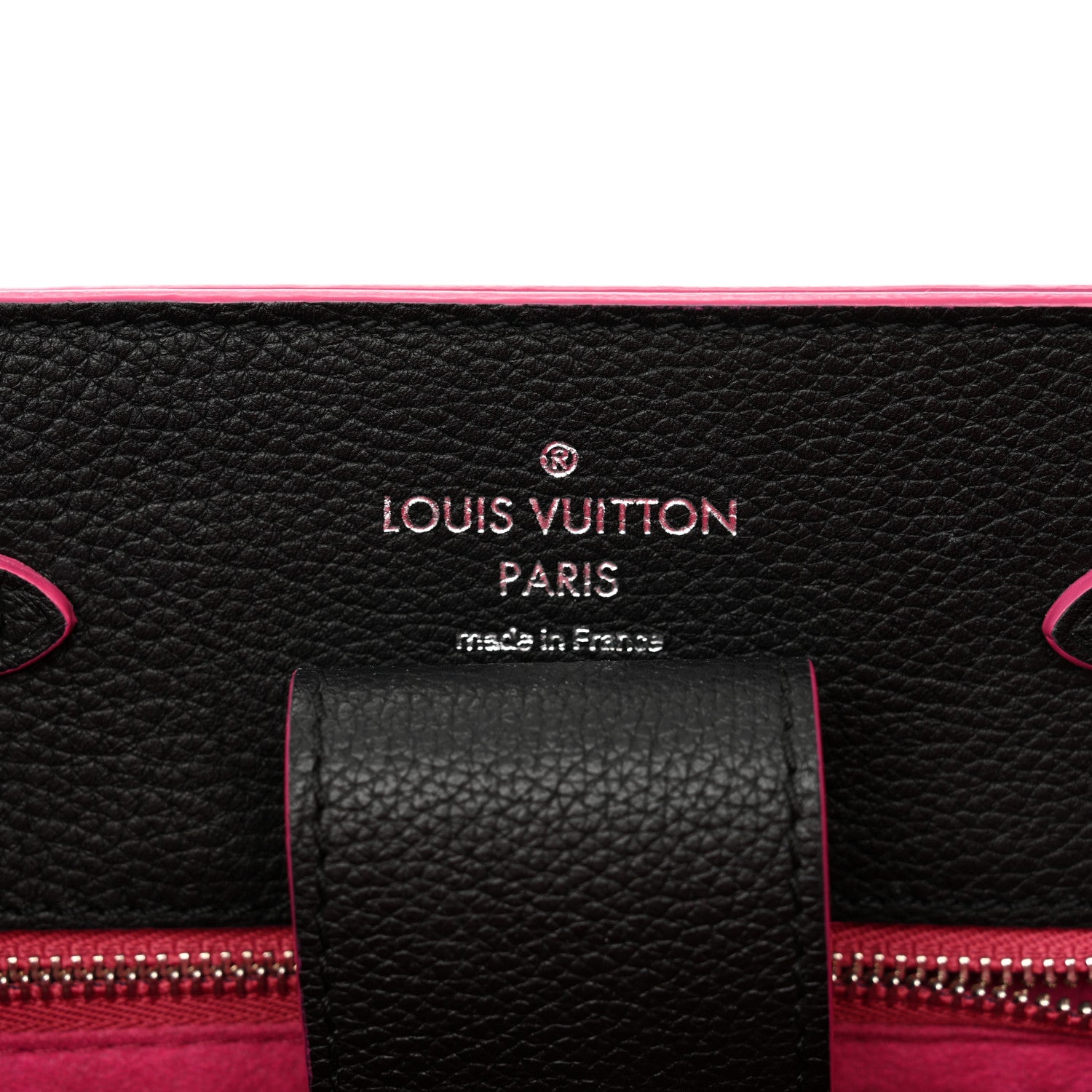 Louis Vuitton Calfskin Lockme Bucket Black 6 of 9