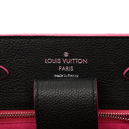 Louis Vuitton Calfskin Lockme Bucket Black 6 of 9