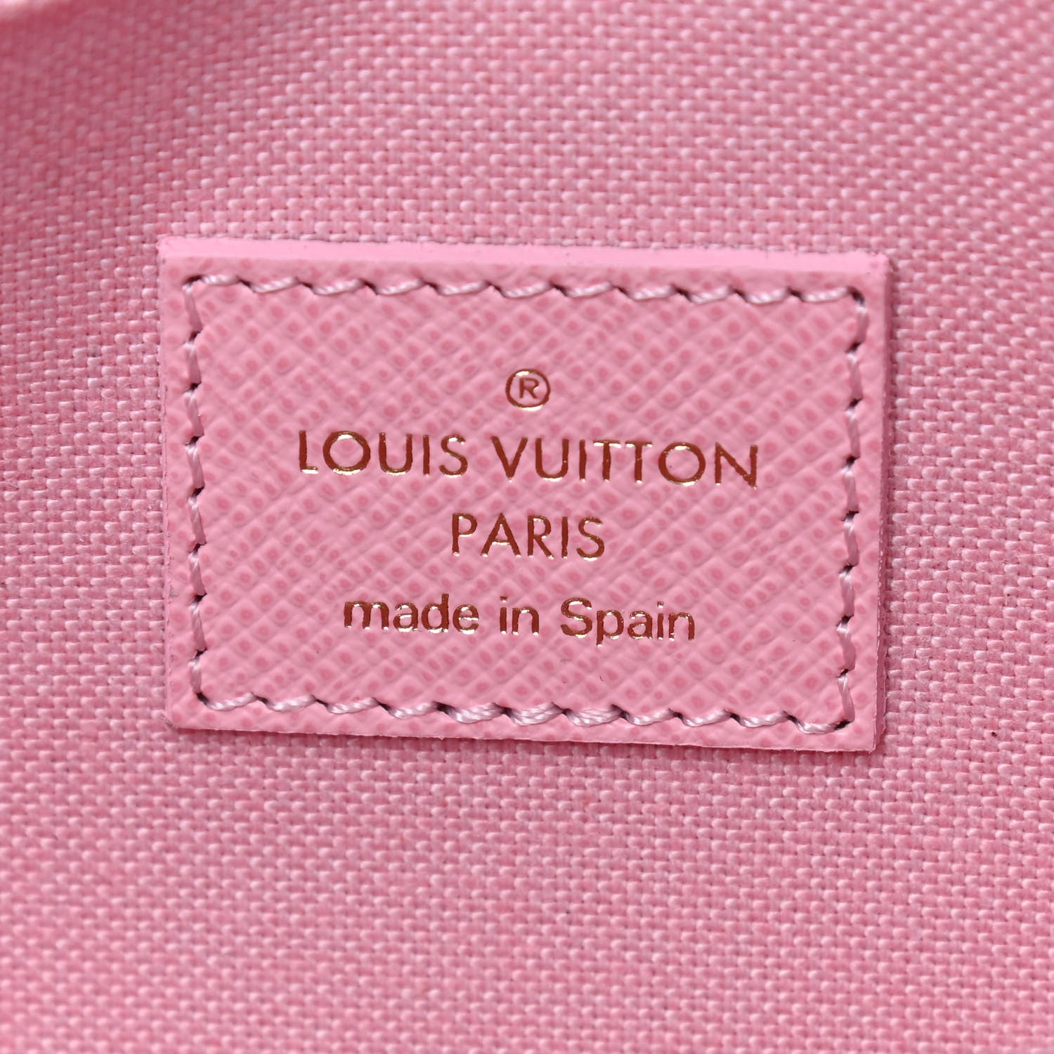 Louis Vuitton Damier Ebene Studded Pochette Felicie Chain Wallet 7 of 9