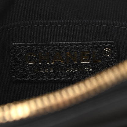 Chanel Calfskin Quilted Small Camera Case Black 6 of 11