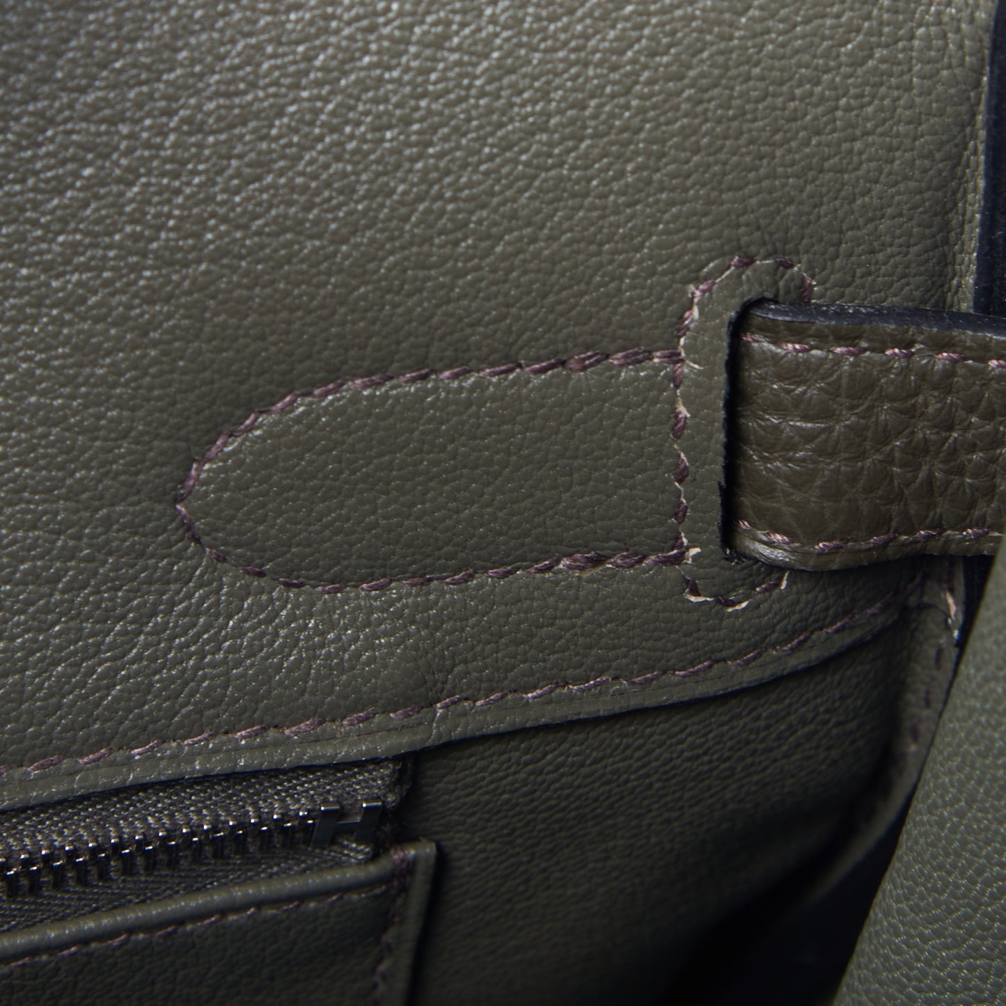 Togo Birkin 30 Vert De Gris