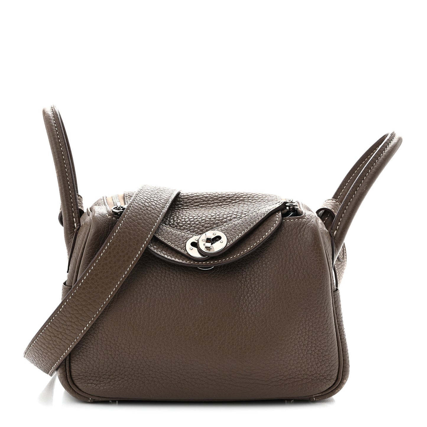 Taurillon Clemence Mini Lindy 20 Etoupe
