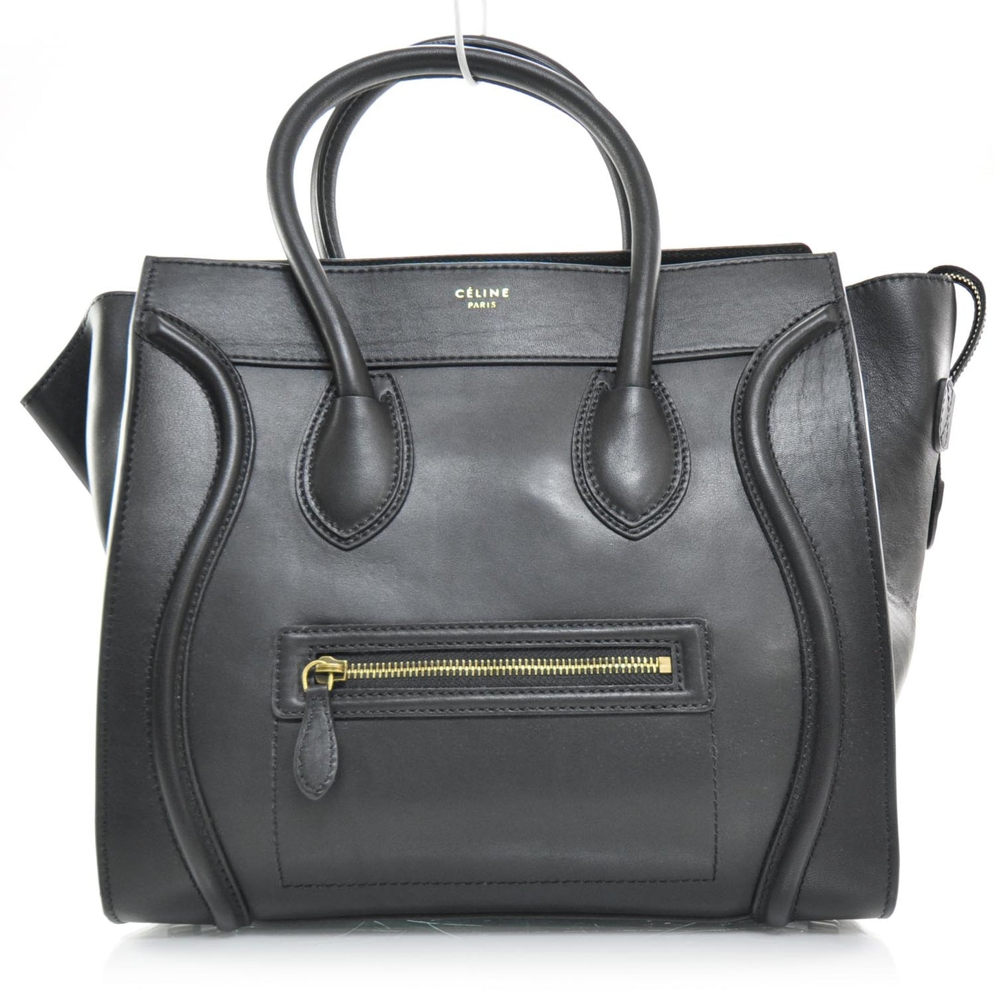 Smooth Calfskin Mini Luggage Black