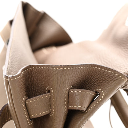 Hermes Togo Kelly Retourne 35 Etoupe 6 of 31