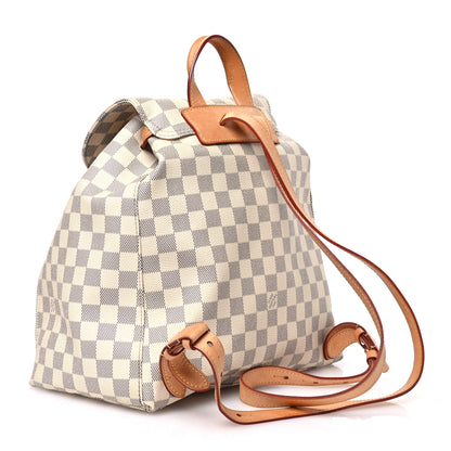 Louis Vuitton Damier Azur Sperone Backpack 3 of 15