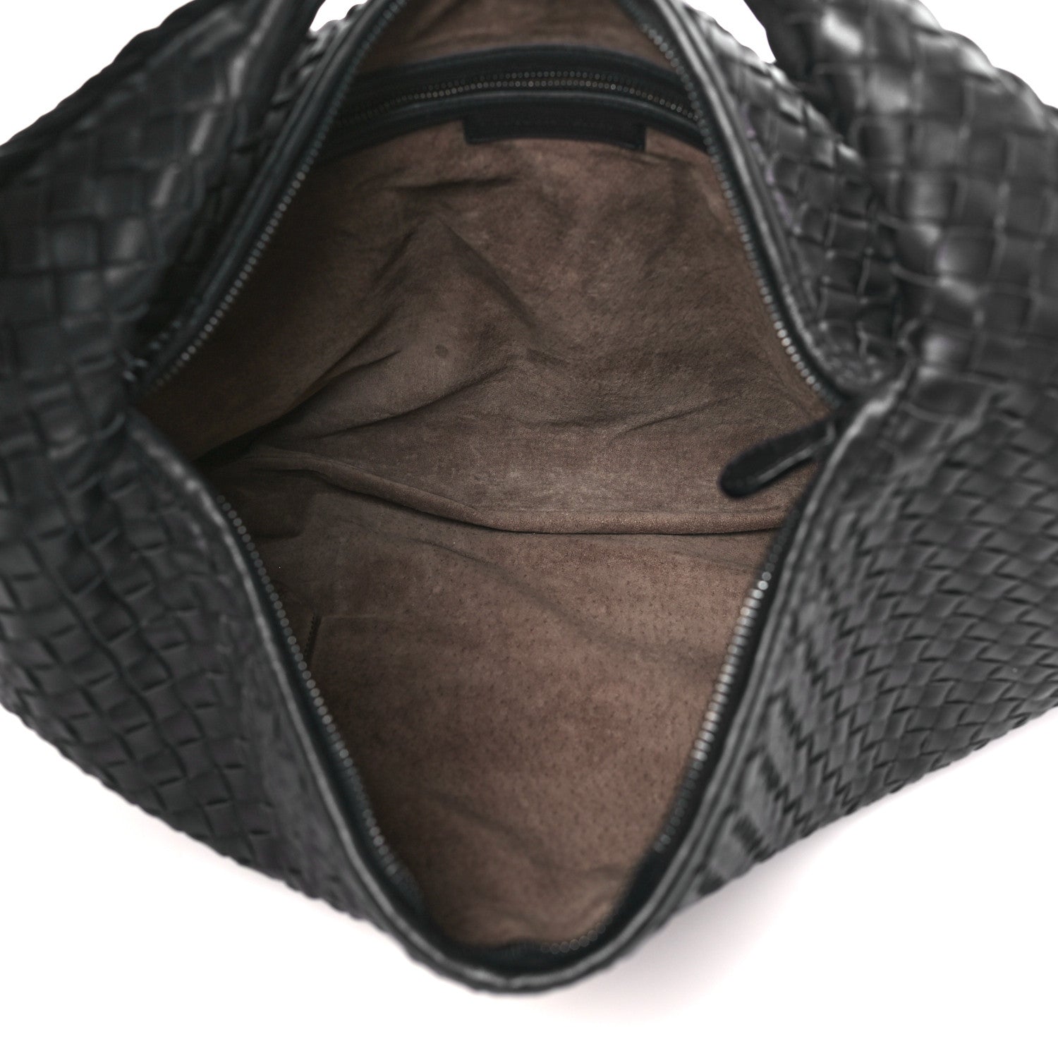 Bottega Veneta BOTTEGA VENETA Nappa Intrecciato Maxi Veneta Hobo Black 5 of 9