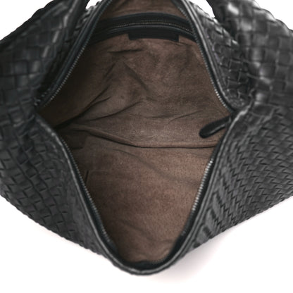 Bottega Veneta BOTTEGA VENETA Nappa Intrecciato Maxi Veneta Hobo Black 5 of 9
