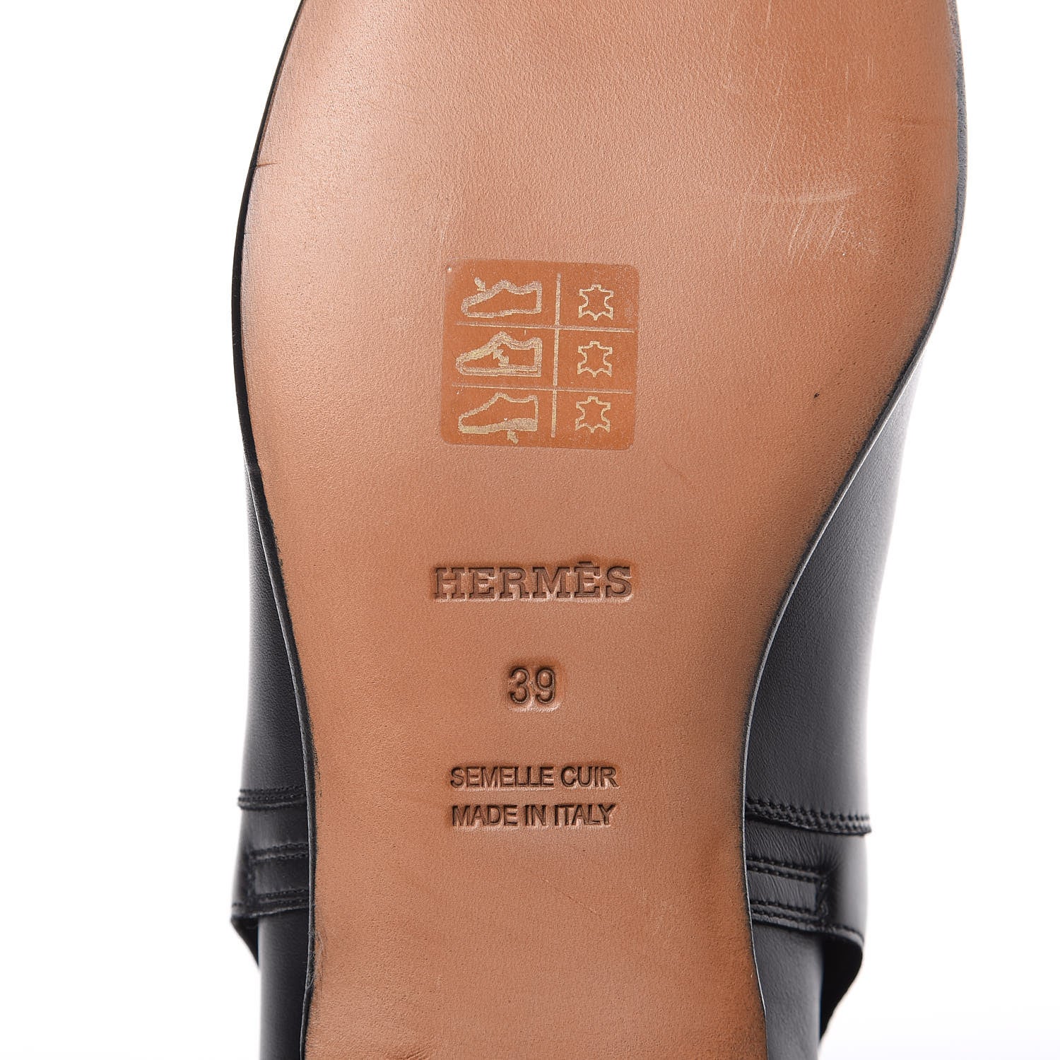 Hermes Calfskin Neo Low Boots 39 Black 6 of 12