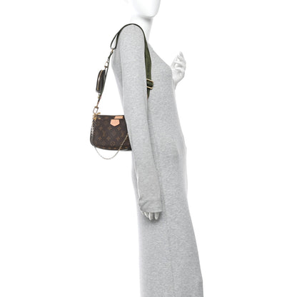 Louis Vuitton Monogram Multi Pochette Accessories Kaki 2 of 12