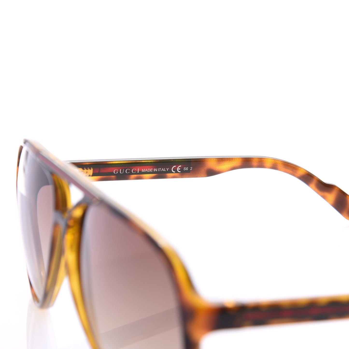Acetate Aviator Sunglasses GG 1627/S Tortoise