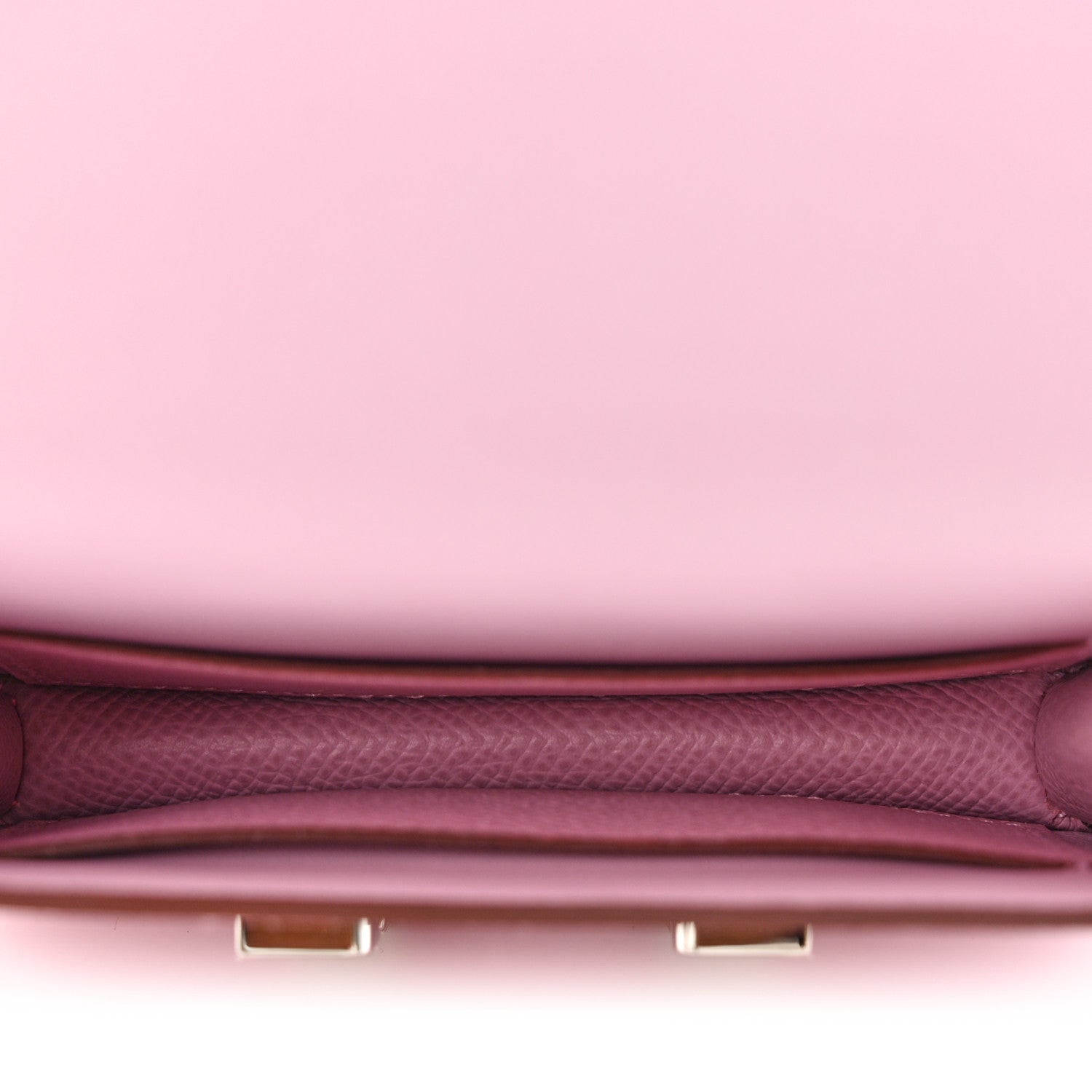 Hermes Epsom Constance Slim Wallet Mauve Sylvestre 6 of 10