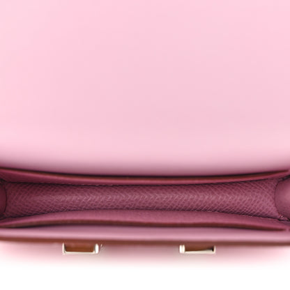 Hermes Epsom Constance Slim Wallet Mauve Sylvestre 6 of 10