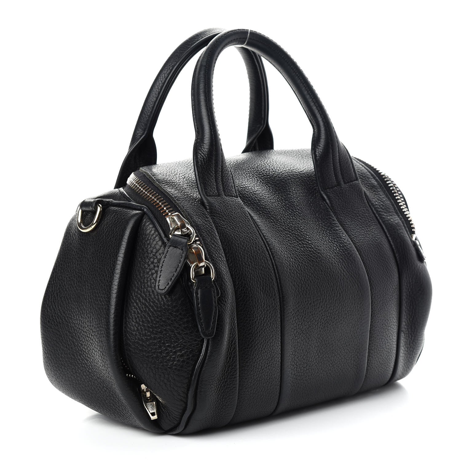 Alexander Wang Soft Pebbled Lambskin Rockie Black Pale Gold Hardware 3 of 10