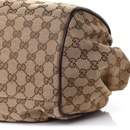 Gucci Monogram Medium Sukey Boston Bag Brown 10 of 10