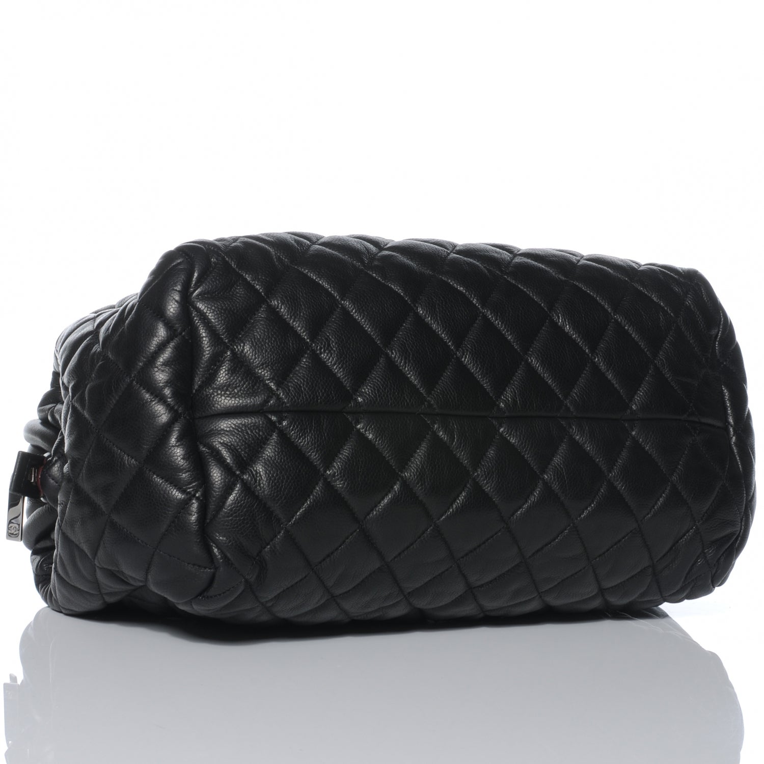Chanel Caviar Coco Cocoon Bowler Black 4 of 7