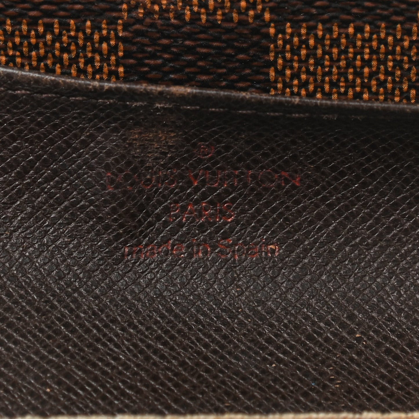 Damier Ebene Emilie Wallet