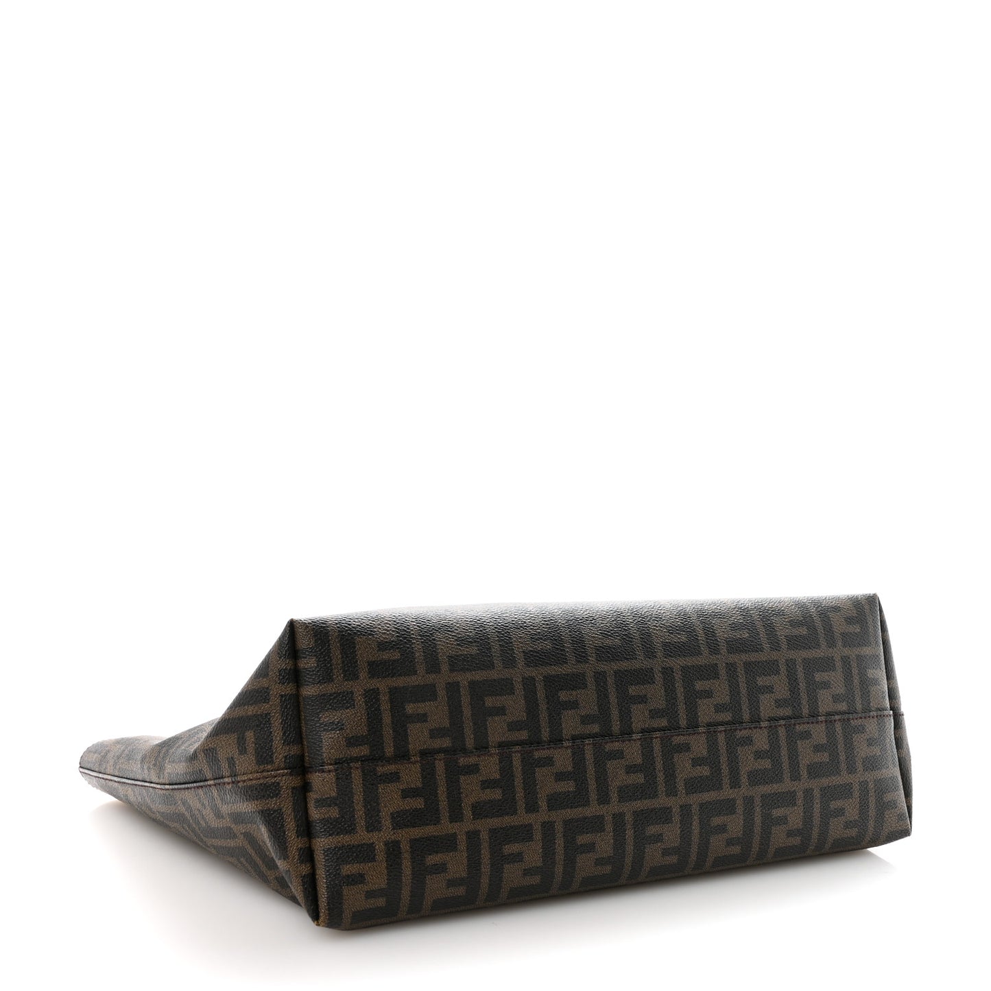 Zucca Spalmati Medium Roll Tote Tobacco Moro