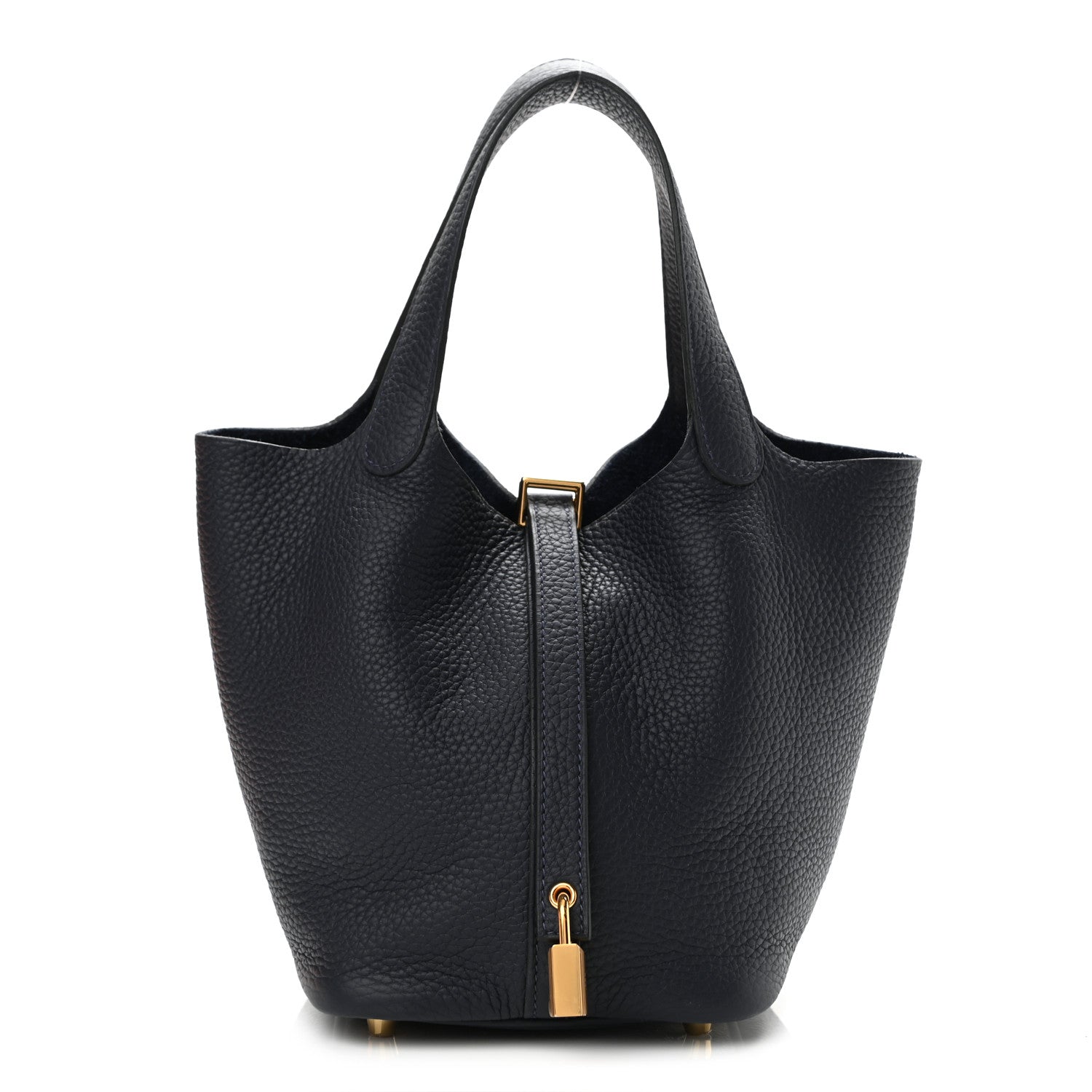 Hermes Taurillon Clemence Picotin Lock 18 PM Bleu Nuit 1 of 11