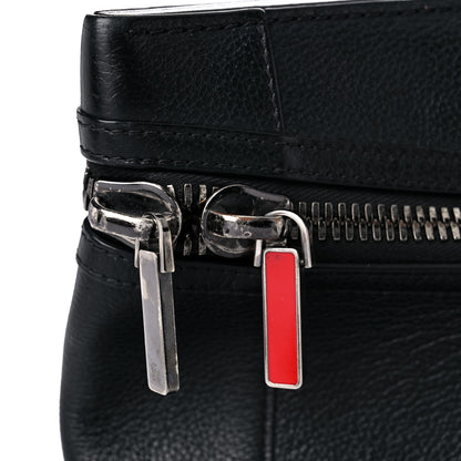 Christian Louboutin Grained Calfskin Studded Tote Black 20 of 25