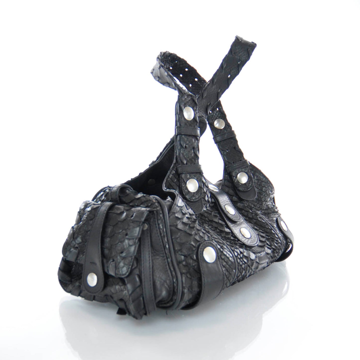 Python Silverado Shoulder Bag Black