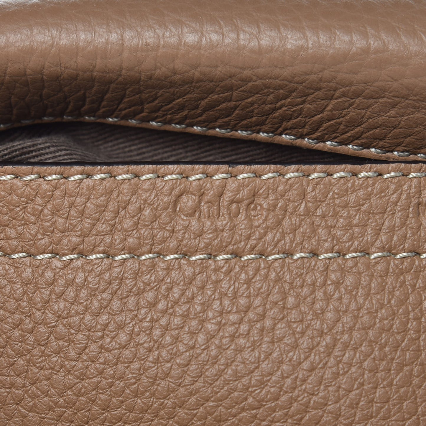 Calfskin Mini Marcie Round Crossbody Bag Nut