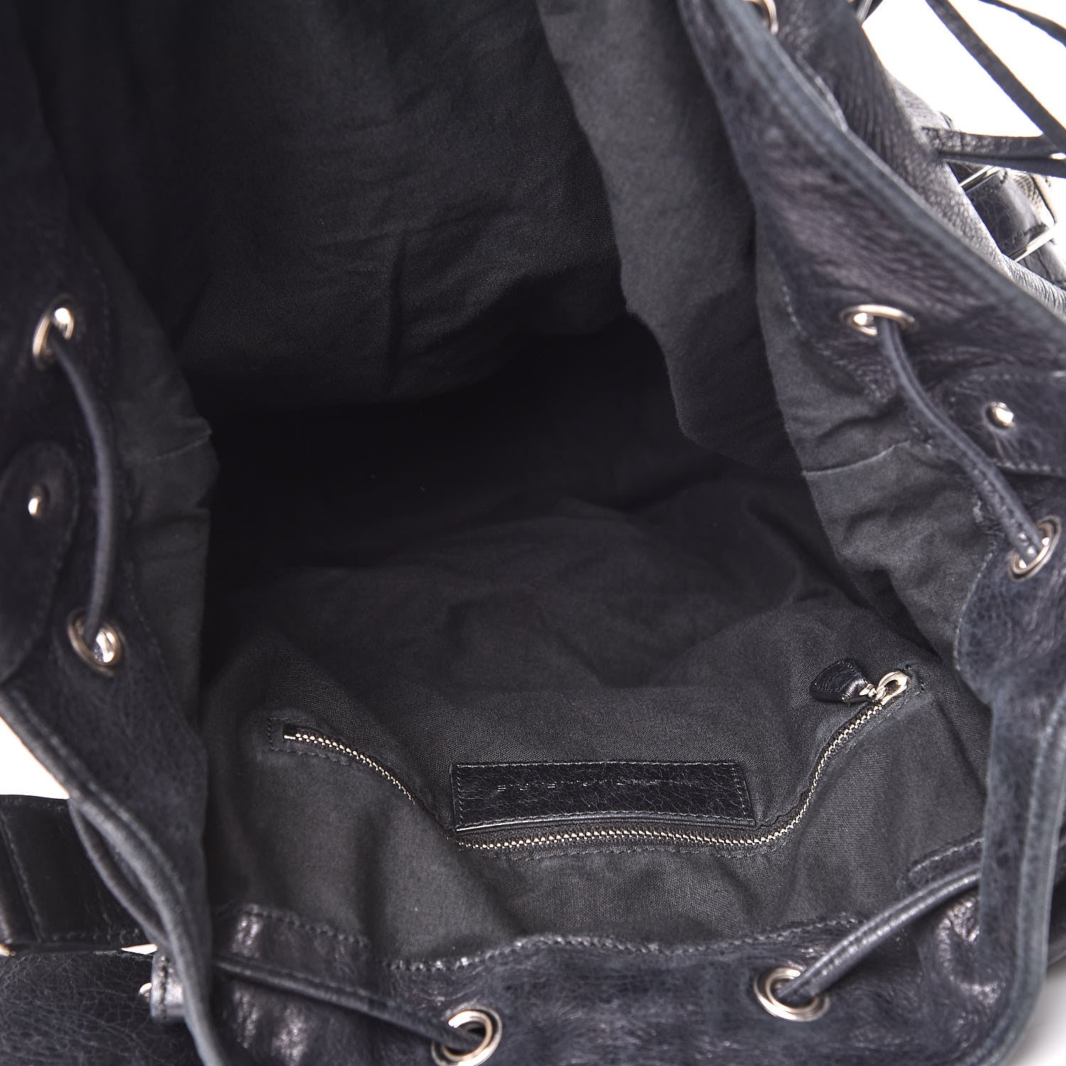 Balenciaga Agneau Giant 21 Silver Hardware Pompon Black 7 of 13