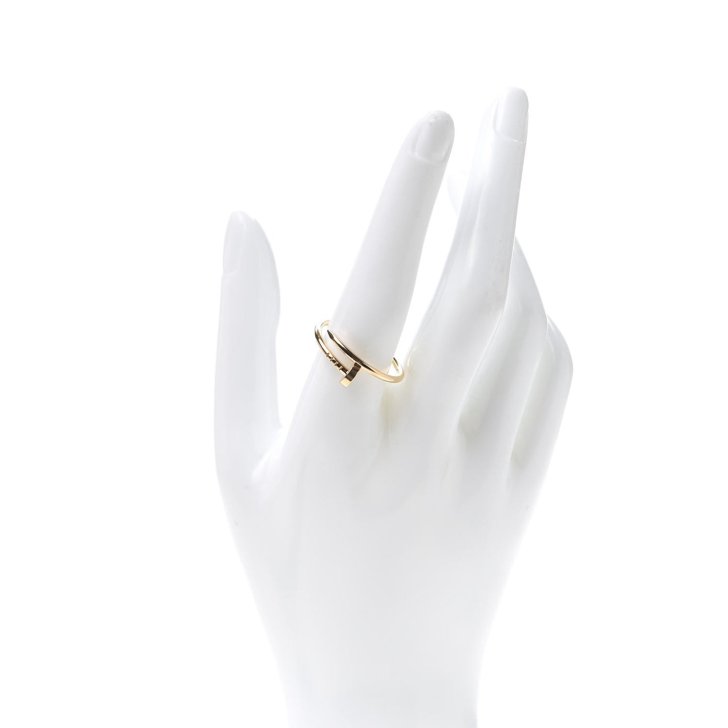 18K Yellow Gold Small Juste Un Clou Ring 62 10