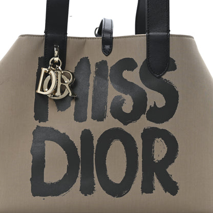 Christian Dior Canvas Medium Miss Dior Toujours Beige Black 8 of 10