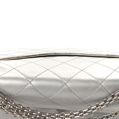 Chanel Metallic Aged Calfskin Quilted 2.55 Reissue 227 Flap Silver 13 of 13
