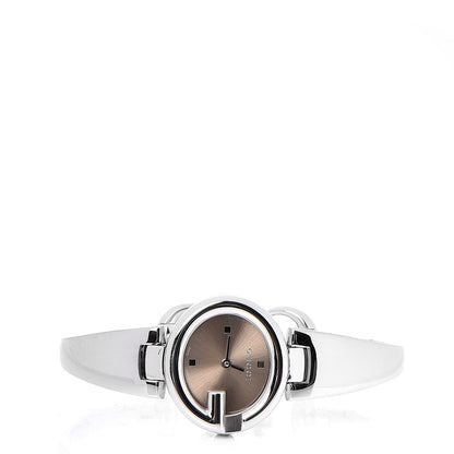 Gucci Stainless Steel 27mm Guccissima Quartz Watch Brown 8 of 11